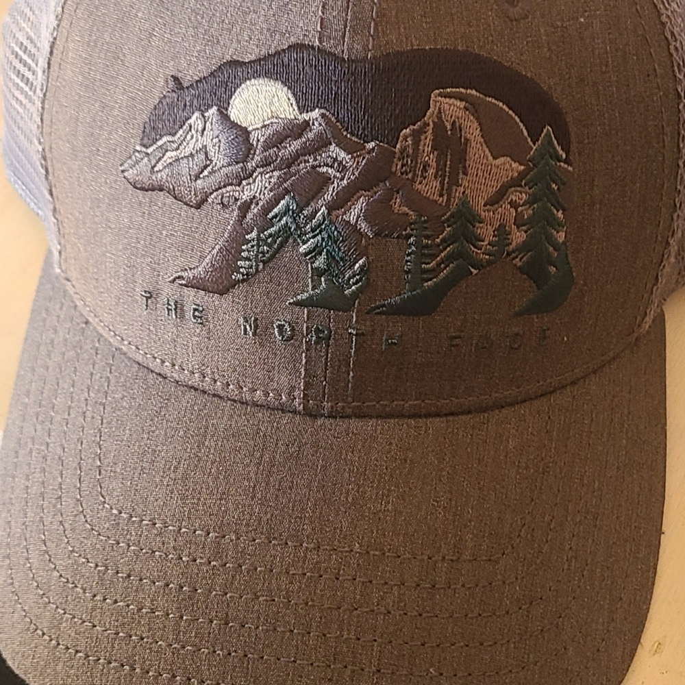 The North Face Embroidered Trucker Hat Bear Graphic